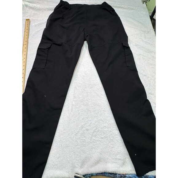 SOG Men's Ripstop Tactical Work Gorpcore Flat Front Pants Tag 34x32 Double Knee